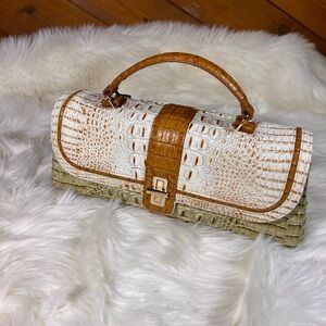 NWT Brahmin Williamette Collection Dayan Color Block Bag